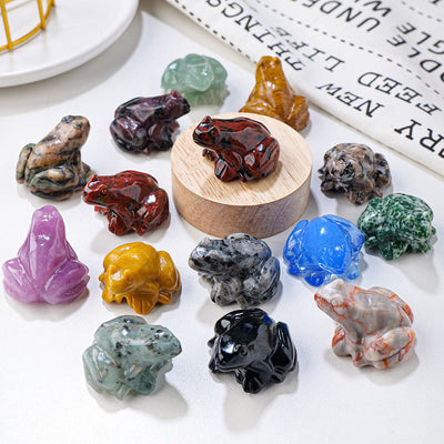 Olivenorma Serene Spirit Gemstone Frog Gemstone Decoration - image 45