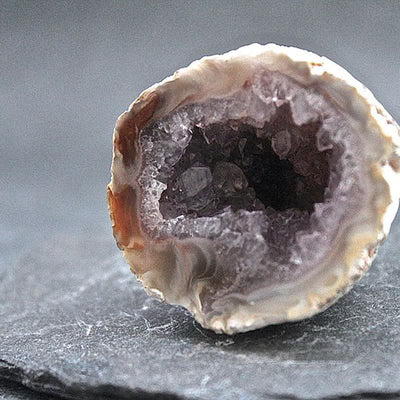 Olivenorma Natural Amethyst Geode Rock Gemstone Decoration