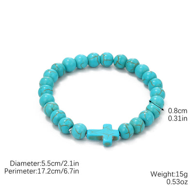 Olivenorma "Eternal Protection" Evil Eye Turquoise Bracelet