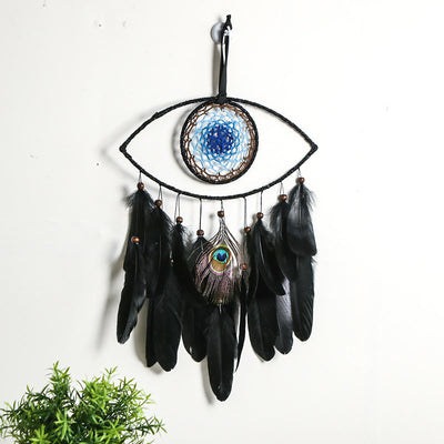 Olivenorma Wall Hanging Wall Decor Evil Eye Dream Catcher