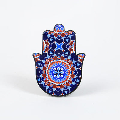 (Clearance 30% OFF / CODE: OFF30) - Olivenorma Hamsa Evil Eye Jewelry Tray Plate Coaster