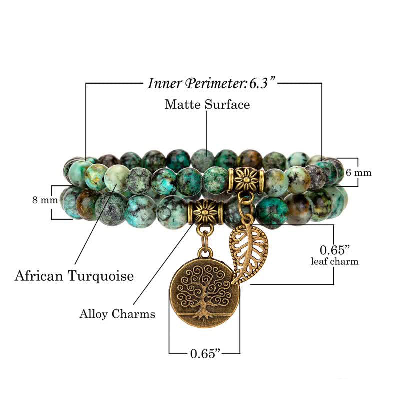 African Turquoise Transformation Bracelet