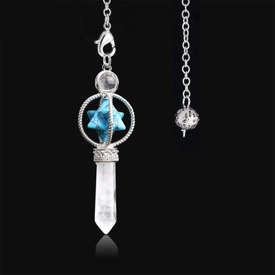 Natural Crystal Stone Pendulum