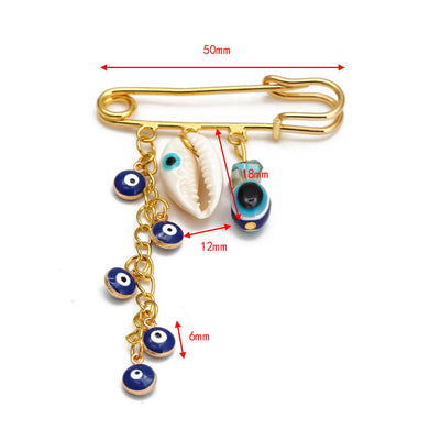 Olivenorma Evil Eye Hamsa Series Brooch