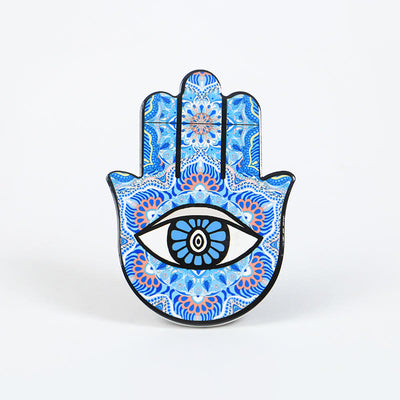 (Clearance 30% OFF / CODE: OFF30) - Olivenorma Hamsa Evil Eye Jewelry Tray Plate Coaster