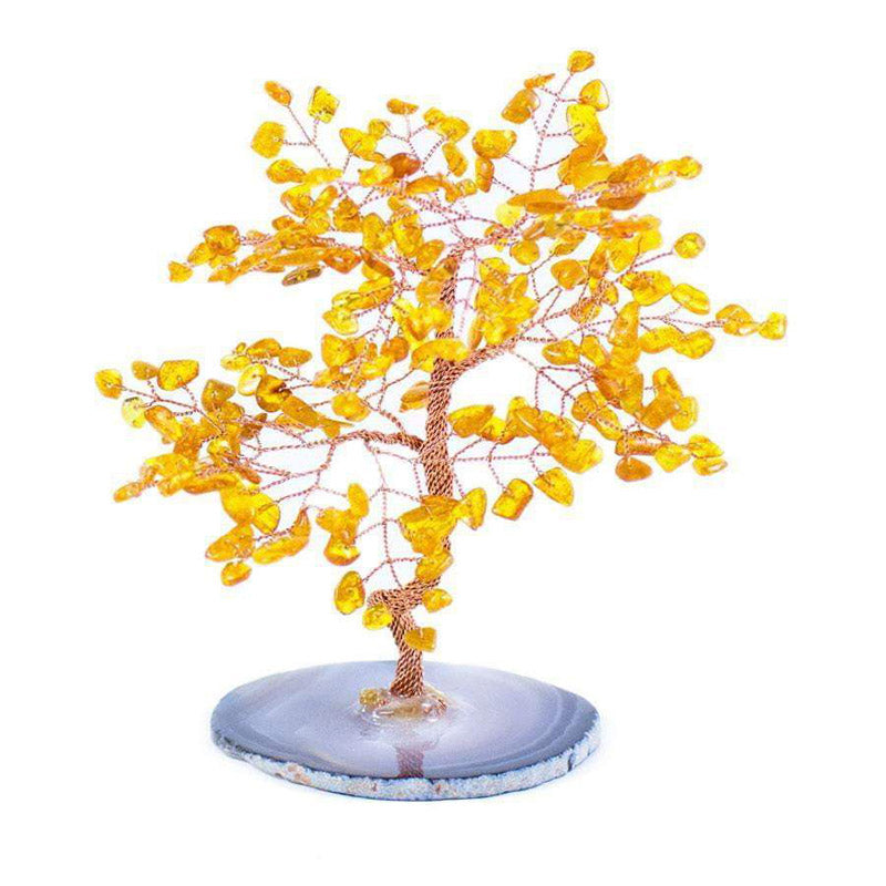 Olivenorma Protection Amber Feng Shui Tree