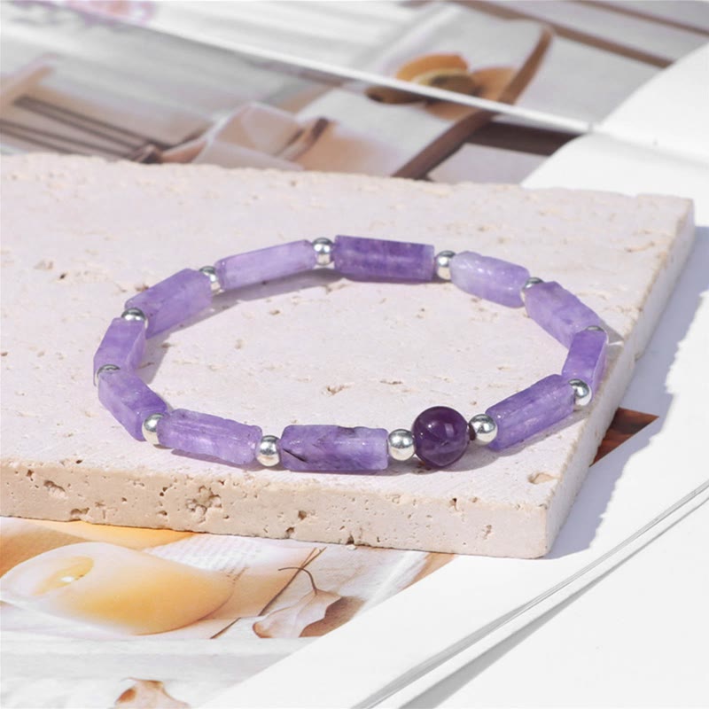 Olivenorma Natural Amethyst Body-purify Slimming Bracelet