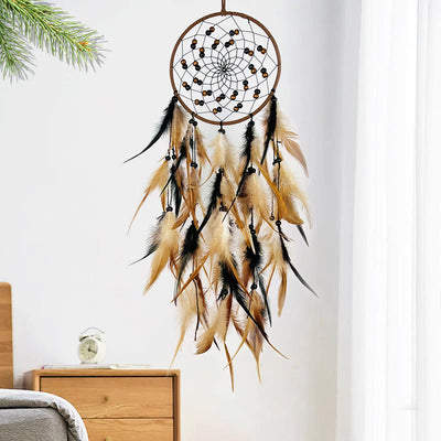 Olivenorma Bronzite Black Onyx Brown Dream Catcher