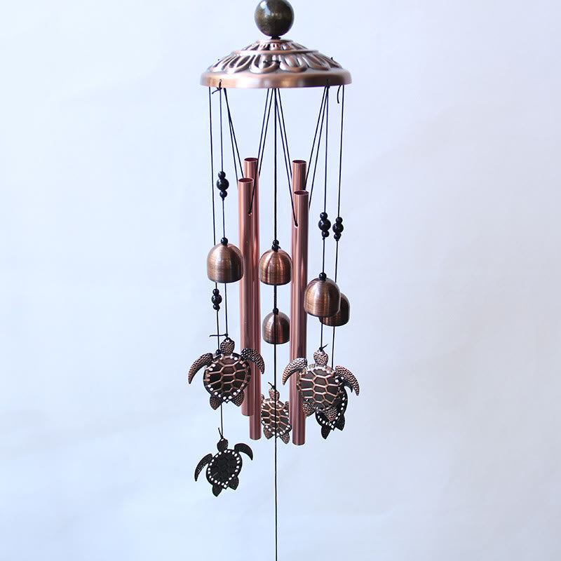 Olivenorma Metal Butterfly Owl Animal Iron Art Hanging Wind Chime