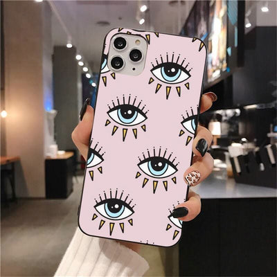 Olivenorma Evil Eye Amulet Phone Case Compatible with iPhone 14/15