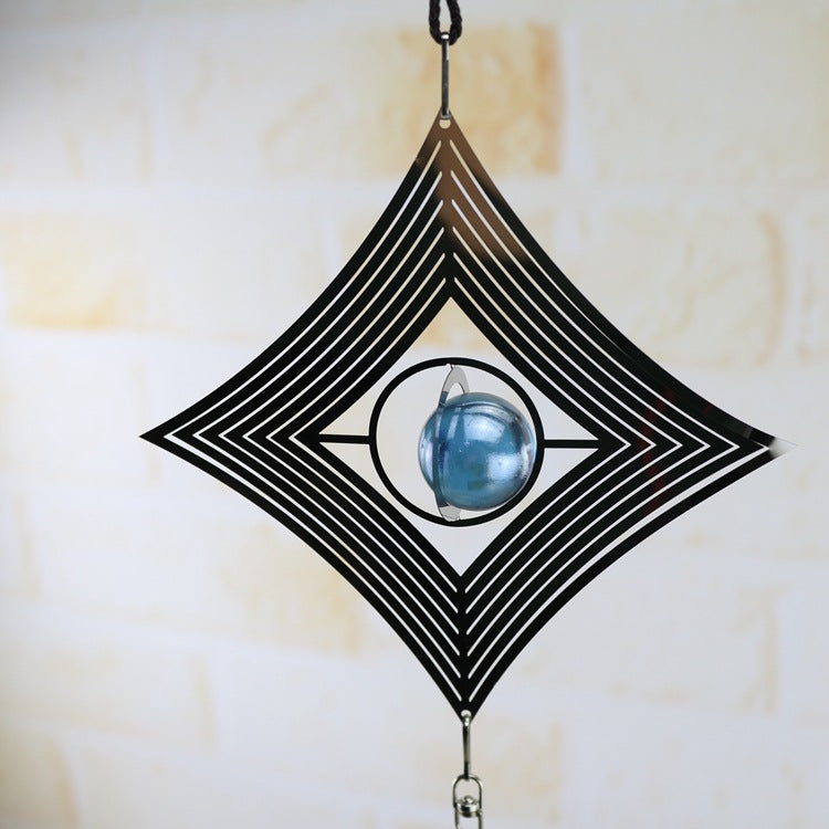 Olivenorma Wind Chimes Spinner Spiral Rotating Hanging Wind Chime