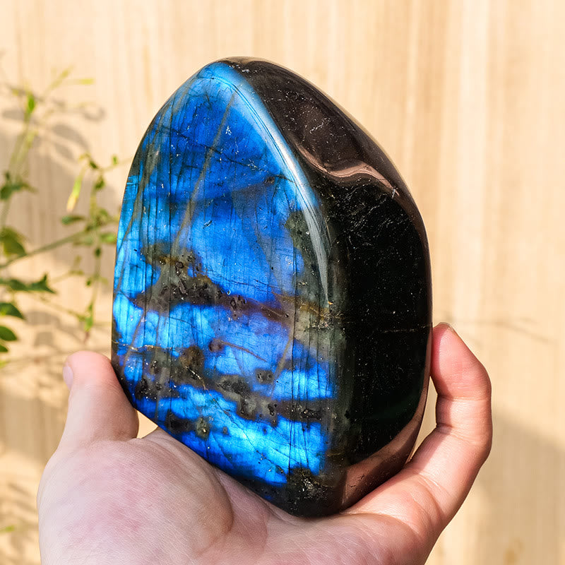 Olivenorma Natural Labradorite Rough Stone Gemstone Decoration