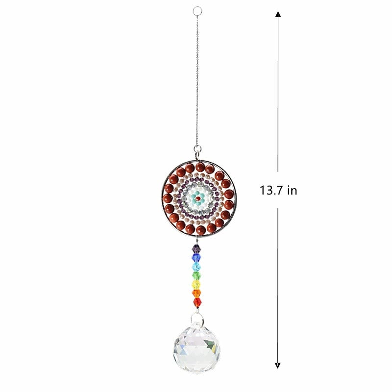 Olivenorma Crystal Suncatchers Handmade Chakra Wind Chime