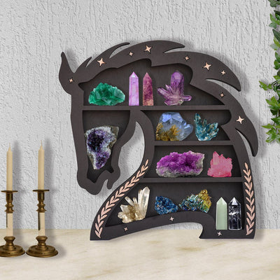 Olivenorma Dark Horse Crystal Shelf