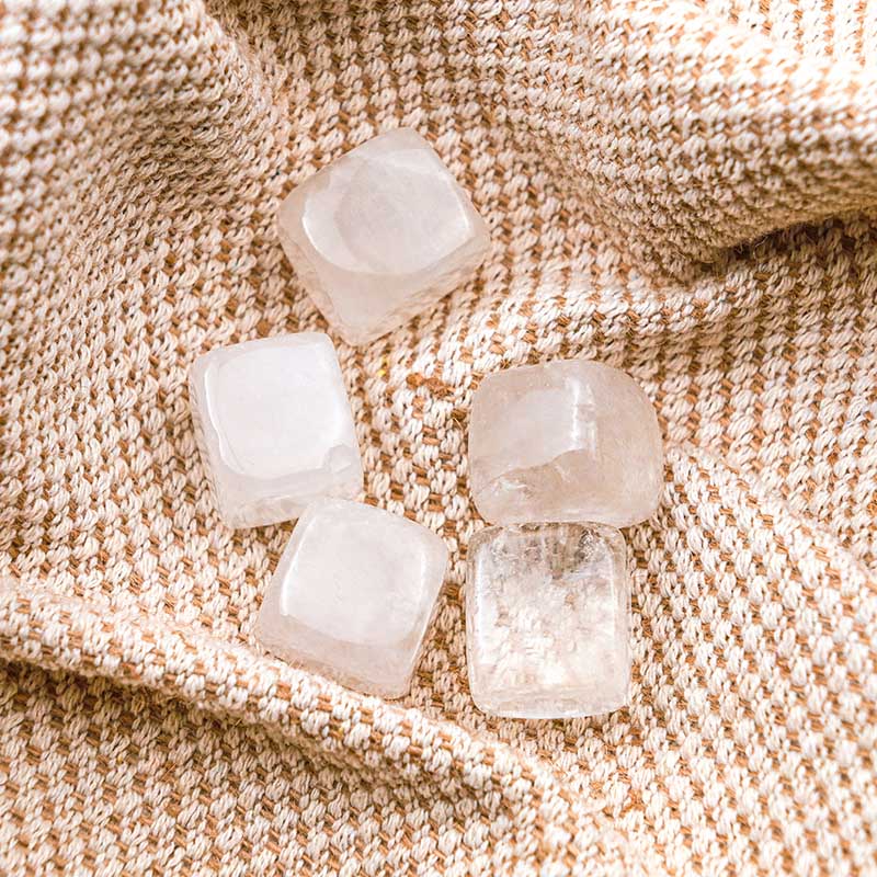 Olivenorma Clear Quartz Pure Crystal Cube