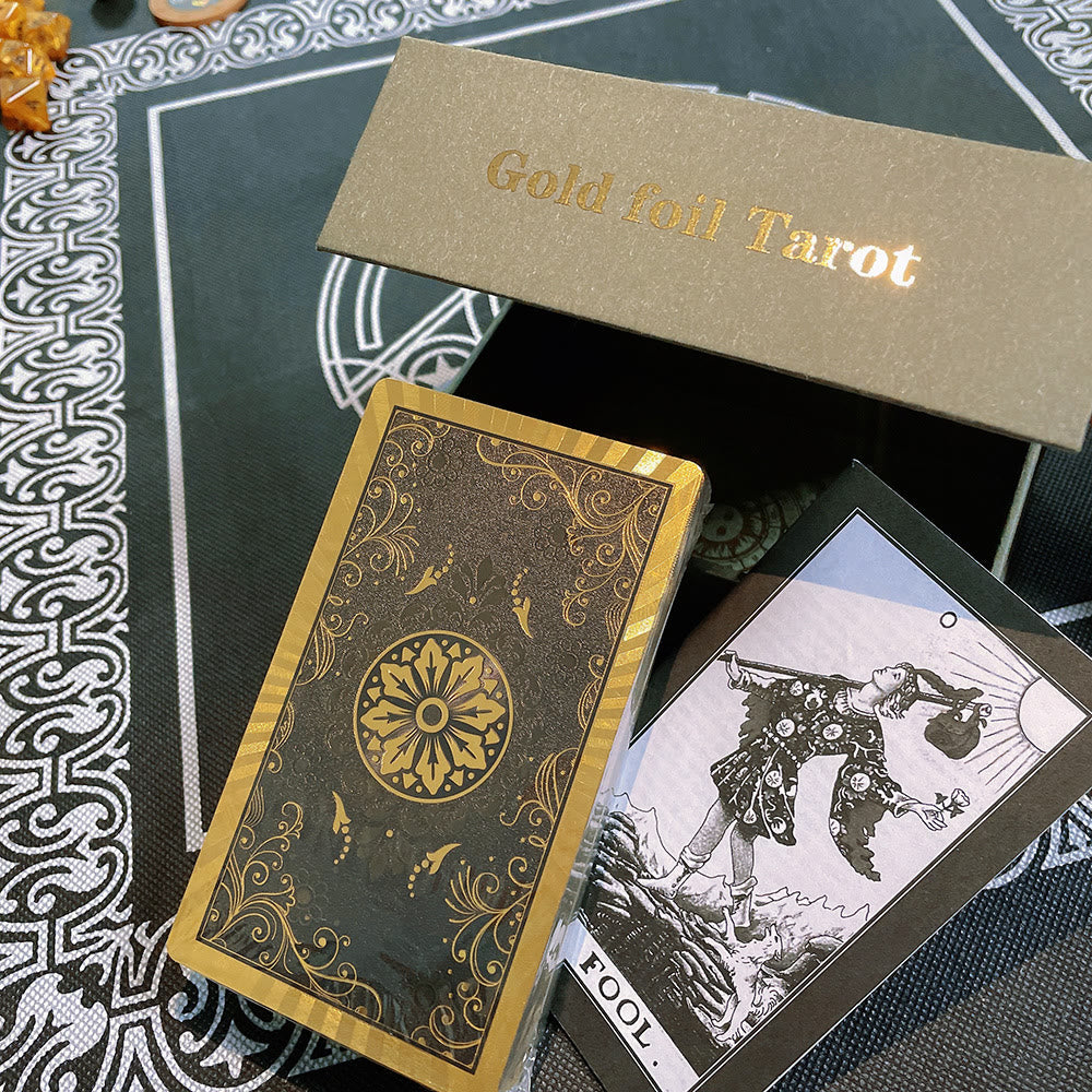 Olivenorma Bronzing Back Pattern Tarot Deck Cards Set