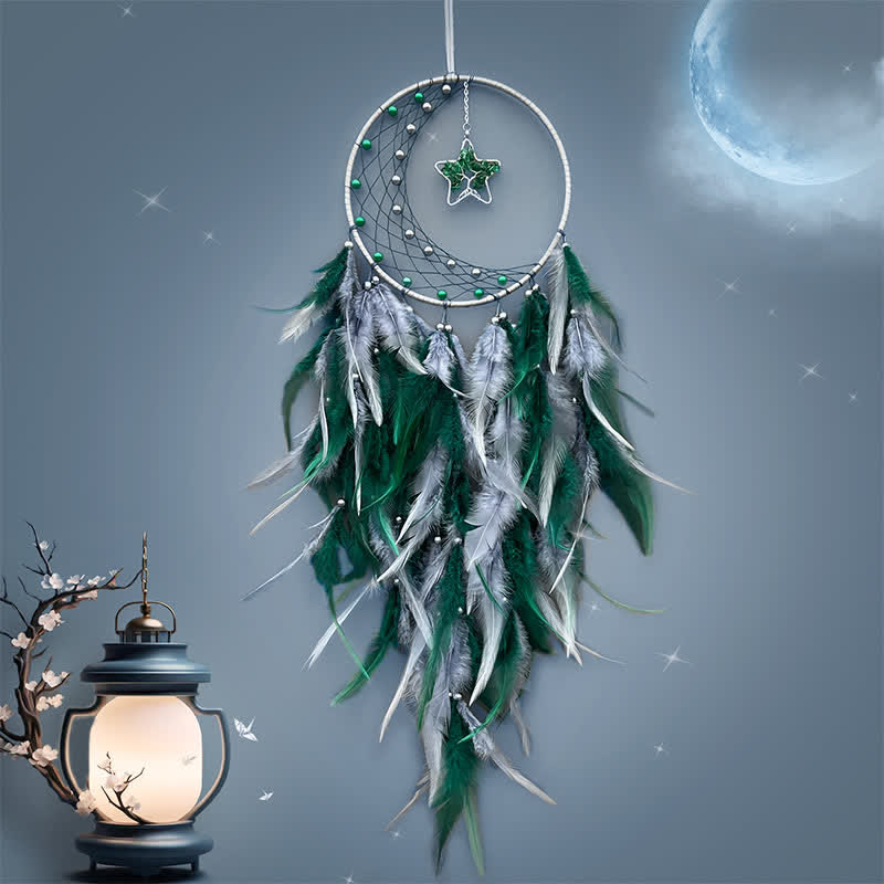 Olivenorma Moon Star Tree Of Life Dream Catchers