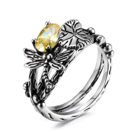 Olivenorma Natural Protaction Crystal Ring