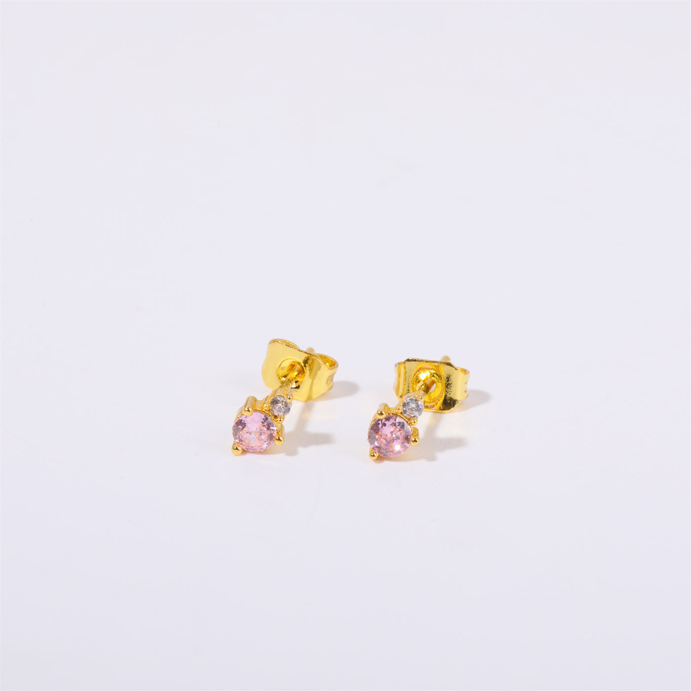 Olivenorma Raindrop Birthstone Stud Earrings