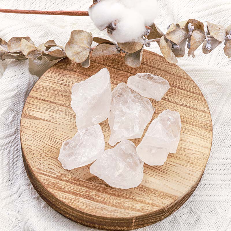 Olivenorma Clear Quartz Natural Raw Stone