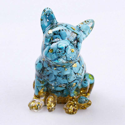 Olivenorma Natural Stone Puppy Decoration