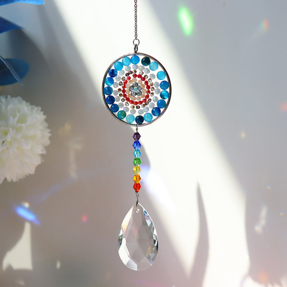 Olivenorma Crystal Suncatchers Handmade Chakra Wind Chime