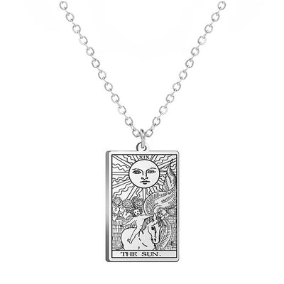 Olivenorma Stainless Steel Tarot Necklaces