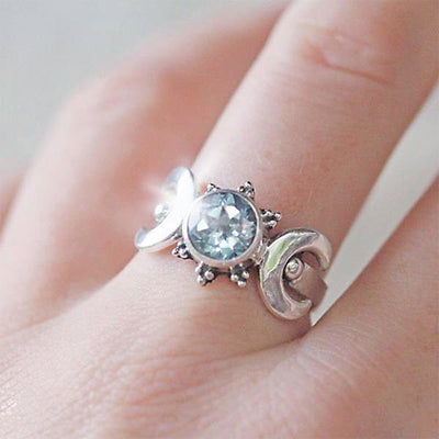 Olivenorma Mystic Moon Goddess Ring