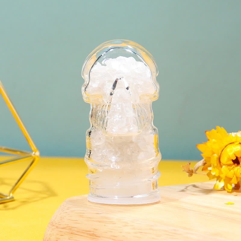 Olivenorma Skull Water Bottle Crystal Decoration