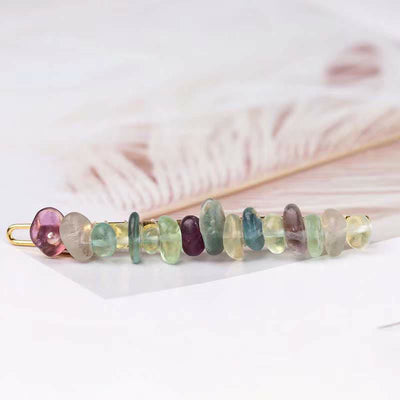 Olivenorma Natural Broken Crystal Hairpin