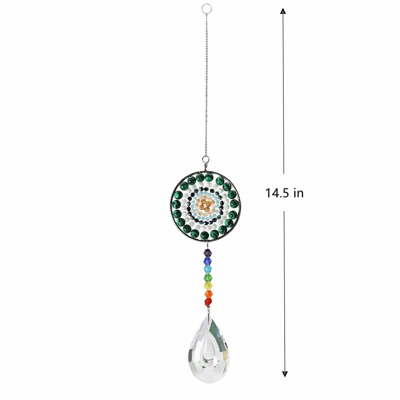 Olivenorma Crystal Suncatchers Handmade Chakra Wind Chime