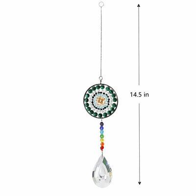 Olivenorma Crystal Suncatchers Handmade Chakra Wind Chime