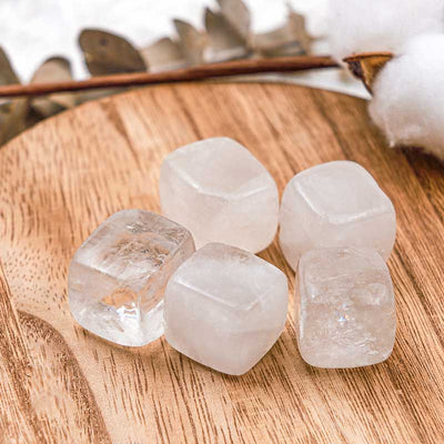 Olivenorma Clear Quartz Pure Crystal Cube