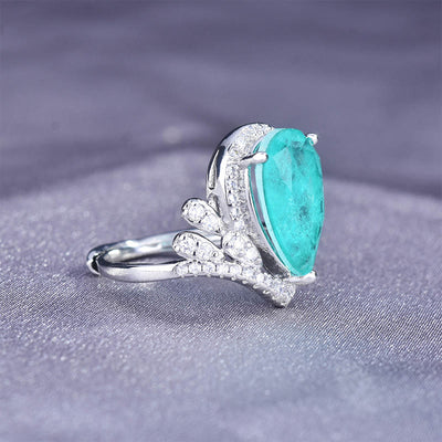 Olivenorma "Pure Love" - Paraiba Tourmaline Elegant Ring