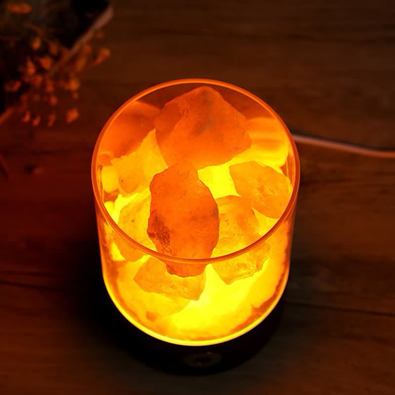 Olivenorma Natural Himalayan Pink Salt Atmosphere Lamp