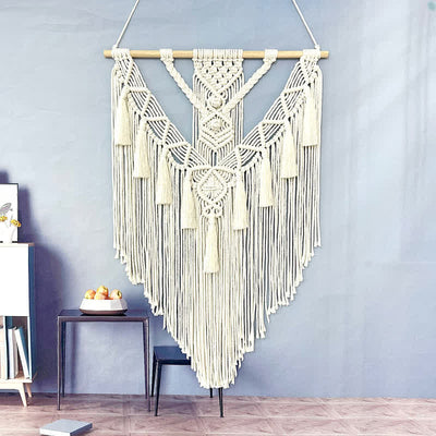 Olivenorma Macrame Boho Weave Wall Hanging Decor