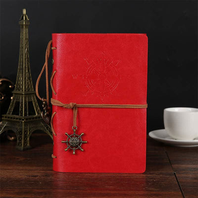 (Clearance 30% OFF / CODE: OFF30) - Olivenorma Vintage Leather Cover Journal