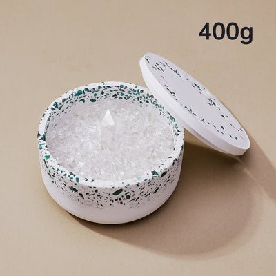 Olivenorma Natural Crystal Gravel Gypsum Demagnetizing Bowl