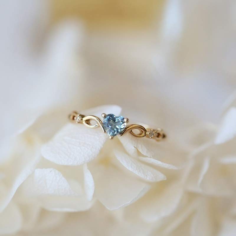 Olivenorma The Eternal Heart - Birthstone Ring
