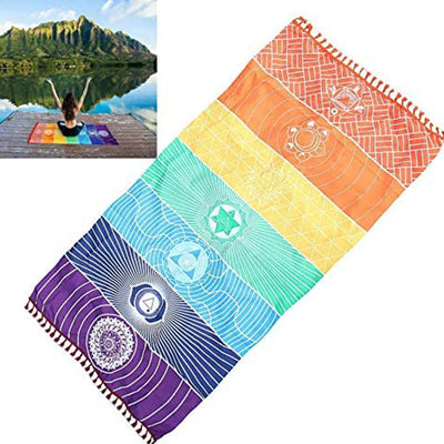 Olivenorma Chakra Rainbow Yoga Mat