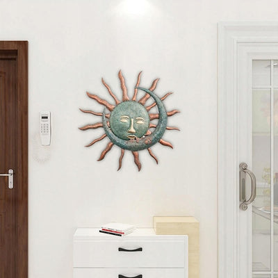 Olivenorma The Sun Kisses The Moon Home Metal Wall Decor