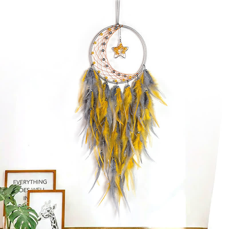 Olivenorma Moon Star Tree Of Life Dream Catchers