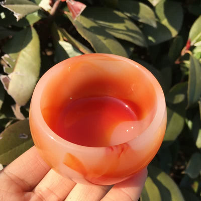 Olivenorma Carnelian Bowl Energy Crystal Decoration