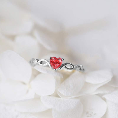 Olivenorma The Eternal Heart - Birthstone Ring