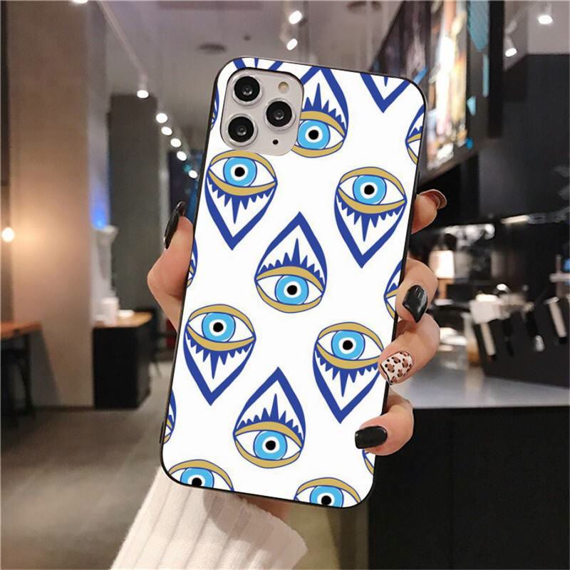 Olivenorma Evil Eye Amulet Phone Case Compatible with iPhone 14/15