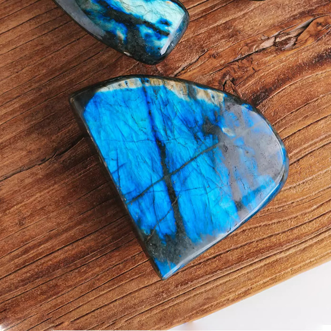 Olivenorma Natural Labradorite Rough Stone Gemstone Decoration