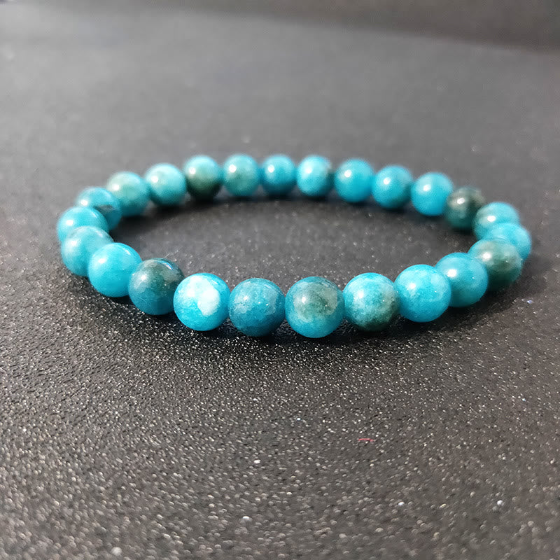 Olivenorma Blue Apatite Bracelet-Stone Of Motivation