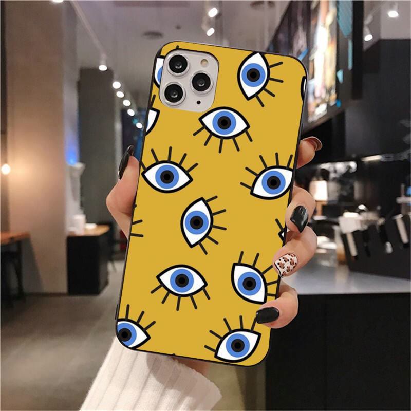 Olivenorma Evil Eye Amulet Phone Case Compatible with iPhone 14/15