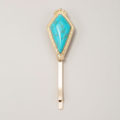 Olivenorma Luxury Turquoise Metal Bobby Pins Hairpin