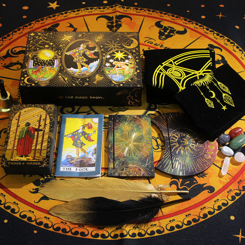 Olivenorma PET Waterproof Tarot Card Divination Set Gift Box